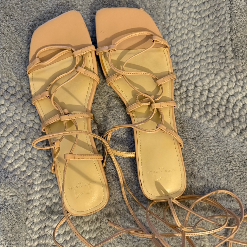 Sam Edelman strappy beige sandals